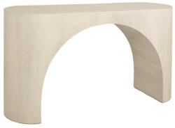 Ma Maison Icaro Mangófa Konzolasztal Bézs Íves (KHM-MM001501100347)