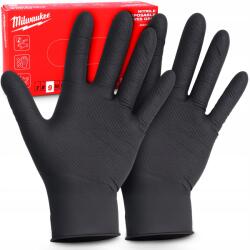 Milwaukee 50x Milwaukee nitril kesztyű, Size 9/L, fekete, képernyőhöz, munkavédelmi (4932493235)