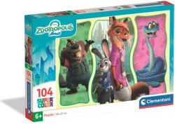 Clementoni Zootropolis 2 104 db-os Super Color Puzzle - Clementoni (25081) - jatekshop