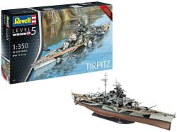 Revell German Battleship WWII Tirpitz 1: 350 makett hajó (5096) (05096 R) - pepita - 38 900 Ft