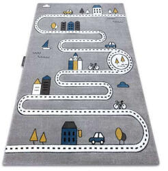 Street Kab. PETIT szőnyeg STREET UTCA szürke 240x330 cm