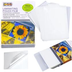 LeanToys Fényes Lamináló Fólia B6 154x216mm 100mic 100db- 21940 (5905991042952) (5905991042952)