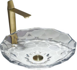 Mexen Inga Üveg Mosdó - 44x44 cm (5907709159068)