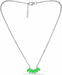  Ezüst Nyaklánc Hyalit Opállal, Y58634