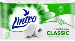 Linteo Wc papír Classic fehér 2 rétegű, 7+1 tekercs, 15m (20710)