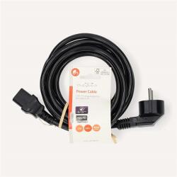 Nedis CEGL10015BK30 tápkábel IEC-320-C13, 3 x 1, 5 mm, hossz 3m (IEC320-C13) (CEGL10015BK30)