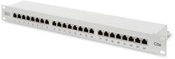 ASSMANN 19" 1U 24port Cat. 5e szürke árnyékolt Patch Panel DN-91524S (DN-91524S)
