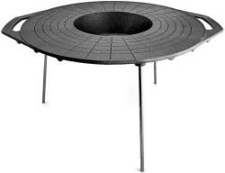 Artool Grillkorong, öntöttvas, grill típusú, lábakkal, 52 cm, Vegyes Grill