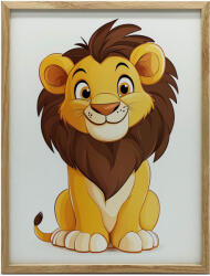  FAKERETES FALI PLAKÁT MOSOLYOGÓ OROSZLÁN 70x100