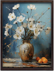  VÁSZON KÉP GYENDSÉG ÉS BÉKE KERET NÉLKÜL 70x100 CM VÁSZON