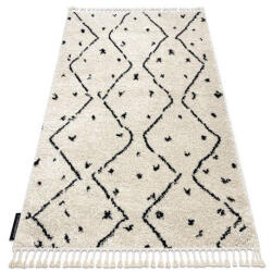  TETUAN Shaggy Szőnyeg - Krém - 180x270 cm