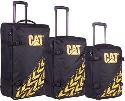 Caterpillar Penar Set 3 trollere CATERPILLAR Soft Luggage (20/23/27 inch) - material poliester - galben/negru (CAT-84593-588) Penar