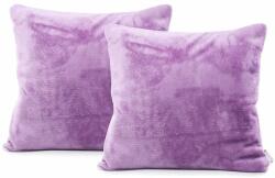 DecoKing Díszpárnahuzat MIC világoslila sima motívum klasszikus 45x45 decoking