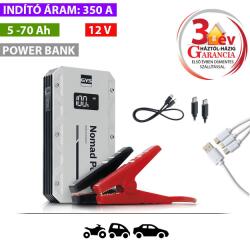 Nomad Power 401 lítiumion akkumulátoros indító
