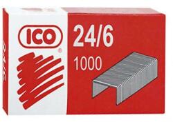 ICO Tűzőkapocs 24/6 - 1000 db (7330024003) - pepita - 218 Ft