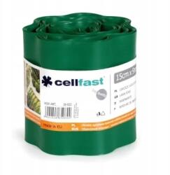 Cellfast Kerti Gyepszegély Sötét Zöld 15cmx9m Cellfast Palisada Kerítés (5901828850844)