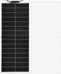  Rugalmas napelemes panel, nagy hatékonyság 23%, könnyű kialakítás, 100W napelem W
