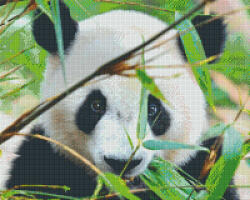  Pixel szett 16 normál alaplappal, színekkel, panda (816181)