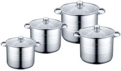 Cheffinger Cheflinger CF-SP08 8 részes rozsdamentes acél edénykészlet fedőkkel