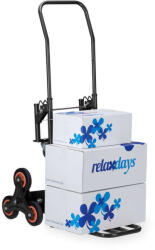  Lépcsőjáró molnárkocsi 150 kg-ig fekete 10039216