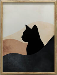  Kocie Wzgórza, 50x70 cm, rama drewniana ciemny brąz, papier matowy 230 gsm