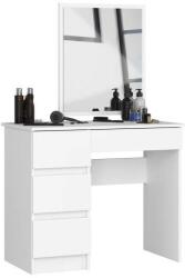 Akord Balkezes Fésülködőasztal P77_90 - fehér (T-6/SLCLPLEWBIA)
