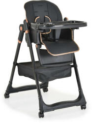 Moni Lindo multifunkciós etetőszék, kiegészítőkkel - Fekete - pepita