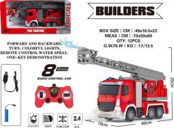 Ramiz Távirányított Tűzoltóautó 1: 12 Gyerekeknek (Tűzoltótömlő + Interaktív Funkciók) (ZRC. A8863-101) (ZRC.A8863-101)