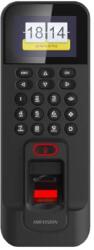 Hikvision Beléptető vezérlő - DS-K1T804AMF (Mifare(13.56Mhz), LCD, kártya/kód/ujjlenyomat, RJ45/RS-485/WG26/WG34, 12VDC) (DS-K1T804AMF) - pepita