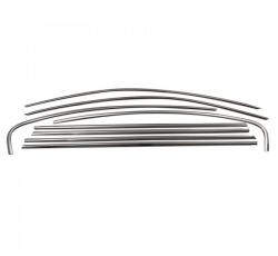  8 darabos rozsdamentes acél ablakkeret készlet VW Passat B8 2019-> modellhez