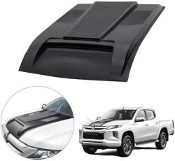 Autómotor fedele, matt fekete kivitel, könnyű felszerelés, motorháztető