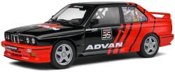 BMW E30 M3 Advan Drift Team fekete/piros 1990 modellautó 1: 18
