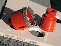 Diatech piros gyémántfúró 25mm M14 sarokcsiszolóhoz (PGYCSF25)