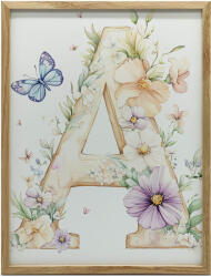  VÁSZON FESTMÉNY VIRÁG A BETŰ GYERMEKEKNEK VÁSZON 70x100 CM