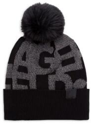 Karl Lagerfeld női téli sapka Pom Pom műszőrme