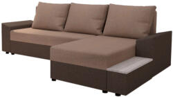 Tempo Univerzális ülőgarnitúra, barna/világosbarna, FERGUS ROH