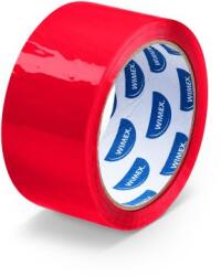 WIMEX Bandă adezivă (PP/Acrilică) roșie 48mm x 66m [1 buc. ]