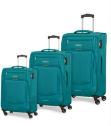 Samsonite Summer Session 3 részes puhafedeles Bőrönd szett - kék (125808-2206)