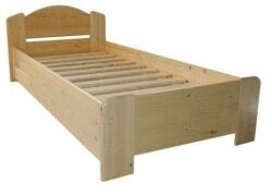 Komforttéka Zsolt fenyő magasított ágyneműtartós ágy 90 - pepita