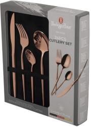 Berlinger Haus 24 darabos evőeszközkészlet, 6 személyes, fényes rózsaszín Berlinger Haus BH 3068, rozsdamentes acél