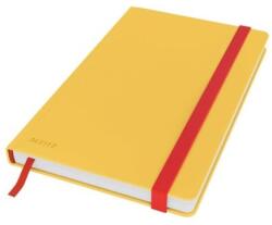 Leitz Caiet, A5, liniat, 80 de coli, copertă rigidă, LEITZ „Cosy Soft Touch, galben cald