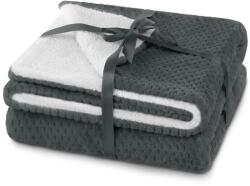  Takaró SHLEEPY grafitszürke dombornyomott 70x150