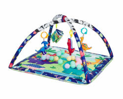 KikkaBoo játszószőnyeg 18 labdával Dino Forest - pepita