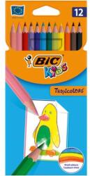 BIC Creioane colorate BIC Tropicolors, 12 buc