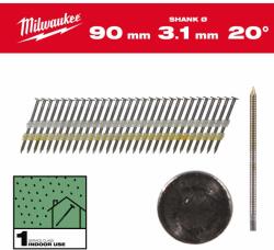 Milwaukee Gyűrűszeg FF21 90mm szög 21 Milwauk (4932492590) (4932492590)