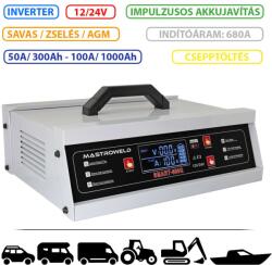  SMART- 680Q inverteres akkumulátortöltő és indító (007680Z)