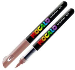 M&G Marker acrilic M&G MOCALO, vârf pensulă - Gri-Maro 206
