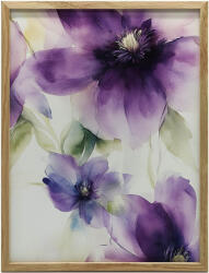 VÁSZONFESTMÉNY FALHOZ ÁLOM CLEMATIS KERET NÉLKÜL 50x70 CM