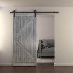  PM2-4 Fa keresztpántos Tolóajtó 96, 5x213cm - szürke