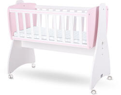 Lorelli First Dreams ringatható bölcső 105x55 - White / Orchid Pink New